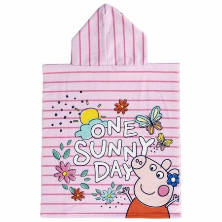 Serviette poncho avec capuche Peppa Pig Rose 50 x 115 cm: Plus de 300.000 produits de grandes marques en vente directe à prix us