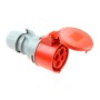 Socle de prise Solera 903144a 3P+T CETAC Aérienne Rouge 32 A IP44: Plus de 300.000 produits de grandes marques en vente directe 