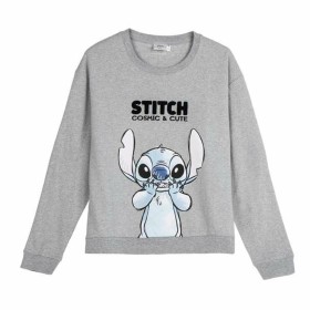 Sweat sans capuche unisex Stitch Gris: Plus de 300.000 produits de grandes marques en vente directe à prix usine sur cadeaufou.c