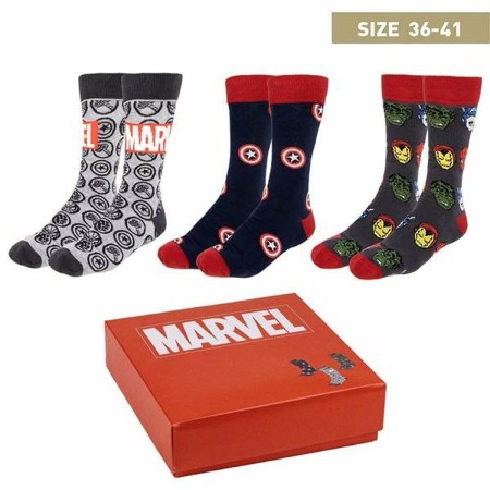 Chaussettes Marvel 36-41: Plus de 300.000 produits de grandes marques en vente directe à prix usine sur cadeaufou.com. Label bou