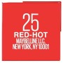 brillant à lèvres Maybelline SuperStay 25-red-hot: Plus de 300.000 produits de grandes marques en vente directe à prix usine sur