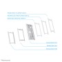 Support pour téléphone portable ou tablette Neomounts WL15-650WH1 Blanc: Plus de 300.000 produits de grandes marques en vente di