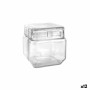 Bocal La Mediterránea Carré verre 800 ml 11 x 11 x 11 cm (12 Unités): Plus de 300.000 produits de grandes marques en vente direc