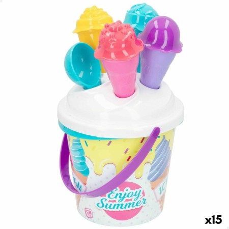 Set de jouets de plage Colorbaby Ø 18 cm 11 Pièces Glace polypropylène (15 Unités): Plus de 300.000 produits de grandes marques 