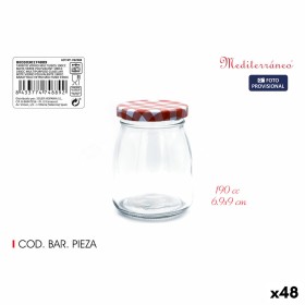 Pot en verre Mediterraneo Polyvalents 190 ml verre (48 Unités): Plus de 300.000 produits de grandes marques en vente directe à p