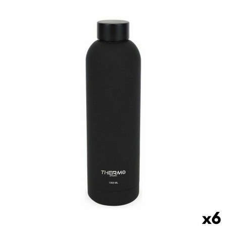 Bouteille Thermique ThermoSport Soft Touch Noir 1 L (6 Unités): Plus de 300.000 produits de grandes marques en vente directe à p