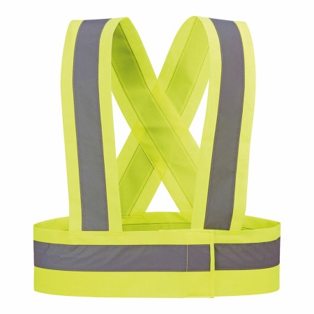 Bretelles JUBA HVT Jaune Polyester Grande visibilité: Plus de 300.000 produits de grandes marques en vente directe à prix usine 