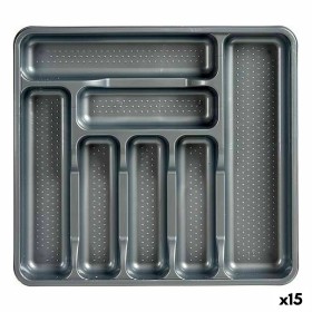 Range-couverts Kinvara 041188 Gris Plastique 39 x 5 x 42,5 cm (15 Unités): Plus de 300.000 produits de grandes marques en vente 