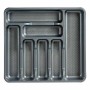 Range-couverts Kinvara 041188 Gris Plastique 39 x 5 x 42,5 cm (15 Unités): Plus de 300.000 produits de grandes marques en vente 