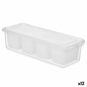 organisateur pour frigo Kinvara 02 1066 Blanc Transparent 37,5 x 9 x 14,3 cm (12 Unités): Plus de 300.000 produits de grandes ma