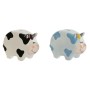 Tirelire Home ESPRIT Dolomite Vache 16 X 7,5 X 12,5 cm (2 Unités): Plus de 300.000 produits de grandes marques en vente directe 