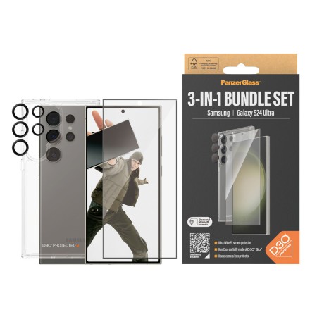 Protection pour téléphone portable Panzer Glass B1212+7352 Transparent Galaxy S24 Ultra: Plus de 300.000 produits de grandes mar