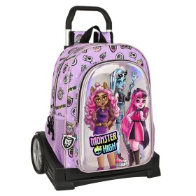 Cartable à roulettes Monster High Best boos Lila 33 x 42 x 14 cm: Plus de 300.000 produits de grandes marques en vente directe à