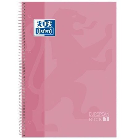 Cahier Oxford European Book Rose A4 A4+ 80 Volets 5 Pièces: Plus de 300.000 produits de grandes marques en vente directe à prix 
