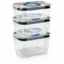 Ensemble de 3 Boîtes à Lunch BOSCH Tritan Plastique 700 ml 1 L 1,5 L (3 Unités): Plus de 300.000 produits de grandes marques en 