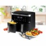 Friteuse à Air DOMO Noir 2850 W 8 L: Plus de 300.000 produits de grandes marques en vente directe à prix usine sur cadeaufou.com