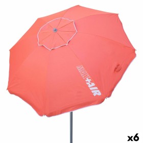 Parasol Aktive UV50 Ø 200 cm Corail Polyester Aluminium 200 x 198 x 200 cm (6 Unités): Plus de 300.000 produits de grandes marqu