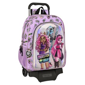Cartable à roulettes Monster High Best boos Lila 33 x 42 x 14 cm: Plus de 300.000 produits de grandes marques en vente directe à