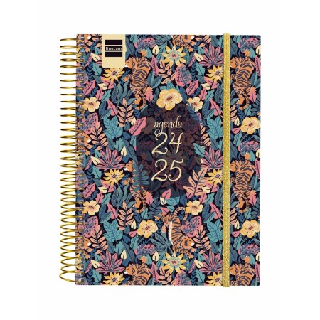 Agenda Finocam Tiger Multicouleur quarto 15,5 x 21,2 cm 2024-2025: Plus de 300.000 produits de grandes marques en vente directe 