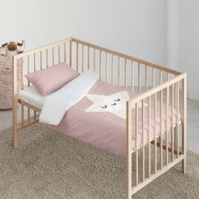 Parure de couette Kids&Cotton Nadir Rose 100 x 120 cm: Plus de 300.000 produits de grandes marques en vente directe à prix usine