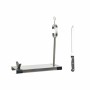 Support à jambon en acier inoxydable DKD Home Decor Noir Acier inoxydable Argent (35 x 3 x 1 cm) (40 x 16.5 x 40 cm) (2 pcs): Pl