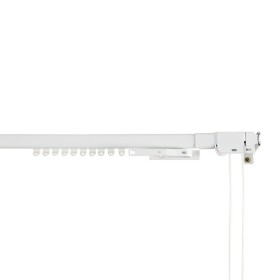 Rail de rideau Stor Planet Cintacor Extensible Renforcé Blanc 120-210 cm: Plus de 300.000 produits de grandes marques en vente d