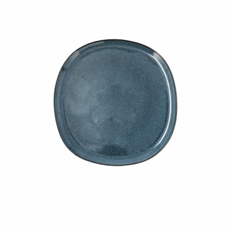 Assiette plate Bidasoa Ikonic Céramique Bleu (20,2 x 19,7 x 1,3 cm) (Pack 6x): Plus de 300.000 produits de grandes marques en ve