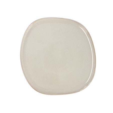 Assiette plate Bidasoa Ikonic Céramique Blanc (26,5 x 25,7 x 1,5 cm) (Pack 4x): Plus de 300.000 produits de grandes marques en v