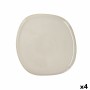Assiette plate Bidasoa Ikonic Céramique Blanc (26,5 x 25,7 x 1,5 cm) (Pack 4x): Plus de 300.000 produits de grandes marques en v