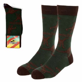 Chaussettes Jurassic Park Unisexe Vert foncé: Plus de 300.000 produits de grandes marques en vente directe à prix usine sur cade