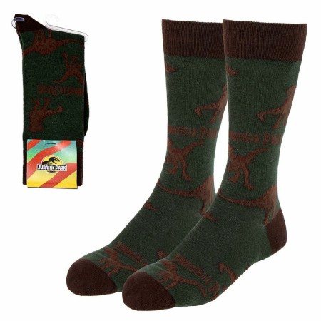 Chaussettes Jurassic Park Unisexe Vert foncé: Plus de 300.000 produits de grandes marques en vente directe à prix usine sur cade