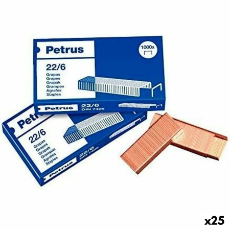 Agrafes Petrus 22/6 6 mm (25 Unités): Plus de 300.000 produits de grandes marques en vente directe à prix usine sur cadeaufou.co