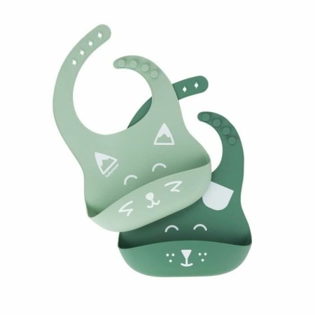 Bavoir Babymoov A007608 Vert Silicone (2 Unités): Plus de 300.000 produits de grandes marques en vente directe à prix usine sur 