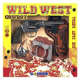 Ensemble de Pistolets Western Gonher 157/0 (5 pcs): Plus de 300.000 produits de grandes marques en vente directe à prix usine su