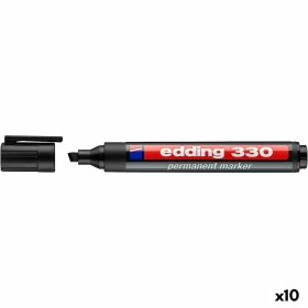Marqueur permanent Edding 330 Noir (10 Unités): Plus de 300.000 produits de grandes marques en vente directe à prix usine sur ca