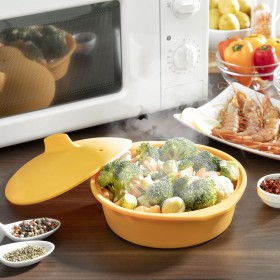Cuiseur à Vapeur en Silicone Multifonction avec Recettes Silicotte InnovaGoods: Plus de 300.000 produits de grandes marques en v