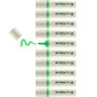 Marqueur fluorescent Edding EcoLine 24 Vert clair (10 Unités): Plus de 300.000 produits de grandes marques en vente directe à pr