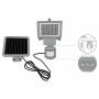 Spot solaire Galix Détecteur de Mouvement Noir Plastique 13,5 x 13,5 x 20 cm: Plus de 300.000 produits de grandes marques en ven