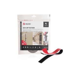 Ruban adhésif double face Velcro alfa-lok Noir 25 mm x 1 m: Plus de 300.000 produits de grandes marques en vente directe à prix 