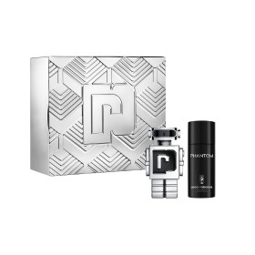 Set de Parfum Homme Paco Rabanne Phantom EDT 2 Pièces: Plus de 300.000 produits de grandes marques en vente directe à prix usine