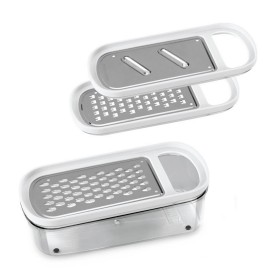 Râpe avec réservoir Metaltex Rap-Box 3-en-1 ABS Acrylique (21 cm): Plus de 300.000 produits de grandes marques en vente directe 