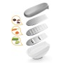 Râpe avec réservoir Metaltex Rap-Box 3-en-1 ABS Acrylique (21 cm): Plus de 300.000 produits de grandes marques en vente directe 