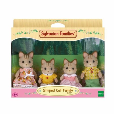 Figurines d’action Sylvanian Families Striped Cat Family: Plus de 300.000 produits de grandes marques en vente directe à prix us