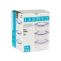 Ensemble de Boîtes à Lunch Hermétique Bleu Transparent Plastique 900 ml 14,5 x 8,5 x 14,5 cm (8 Unités): Plus de 300.000 produit