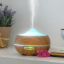 Humidificateur à Diffuseur d'Arômes avec LED Multicolore Wooden-Effect InnovaGoods: Plus de 300.000 produits de grandes marques 