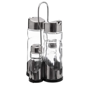Salière avec couvercle Secret de Gourmet Multicouleur Transparent verre Acier inoxydable: Plus de 300.000 produits de grandes ma