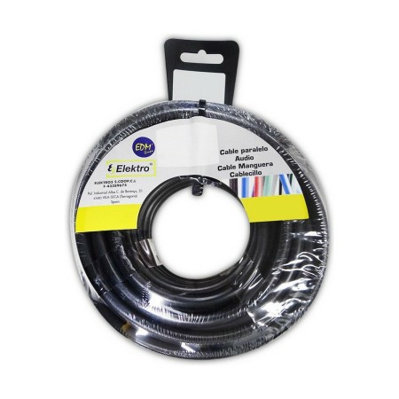 Câble EDM 28051 Noir 2 x 1,5 mm 10 m: Plus de 300.000 produits de grandes marques en vente directe à prix usine sur cadeaufou.co