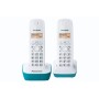 Téléphone Sans Fil Panasonic KX-TG1612FRC Ambre Bleu/Blanc: Plus de 300.000 produits de grandes marques en vente directe à prix 