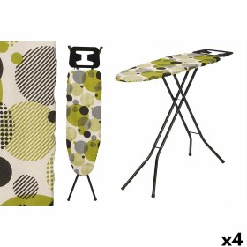 Table à Repasser Kipit 18358 - CB-218 Noir Vert Métal Tissu (4 Unités): Plus de 300.000 produits de grandes marques en vente dir