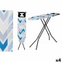 Table à Repasser Kipit 18358 - CB-220 Bleu Métal Tissu (4 Unités): Plus de 300.000 produits de grandes marques en vente directe 